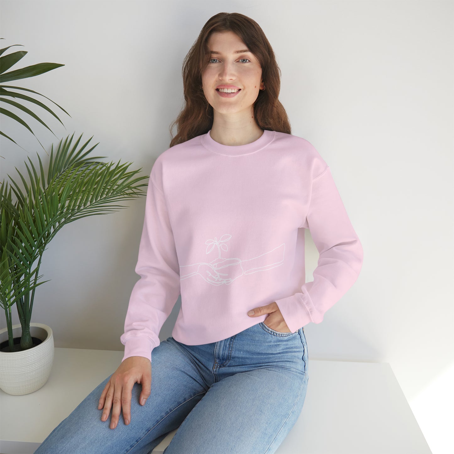 Together We Plant Crewneck Sweatshirt