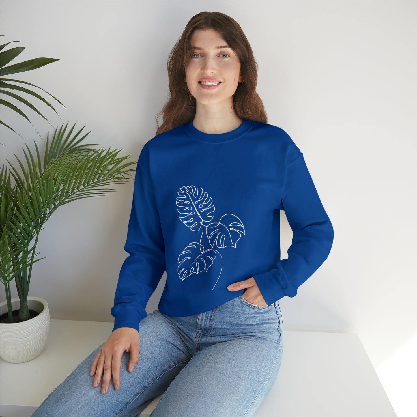 Leafy Luxe Crewneck Sweatshirt